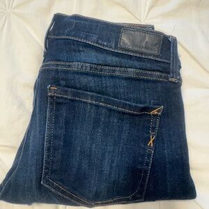Express Dark Blue Skinny Jeans